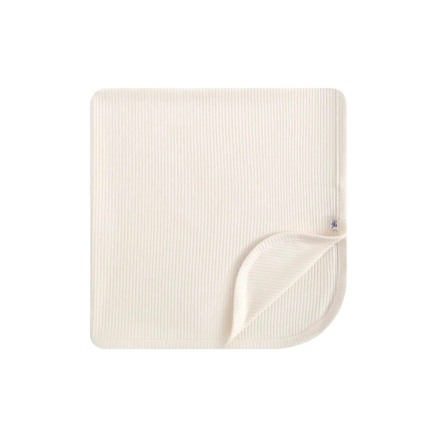 Luxie Charm Oatmeal Ribbed Swaddle Blanket - 