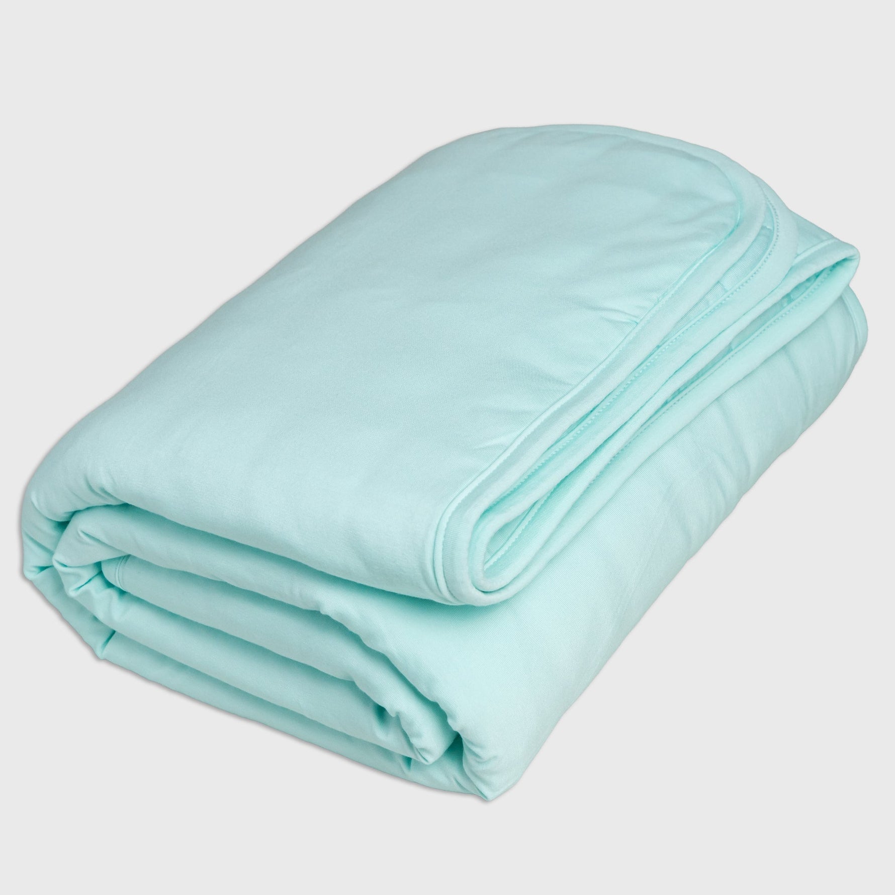 Bam & Stitch Ocean Breeze Bamboo Kids Blanket | Mint Green Quilt - 