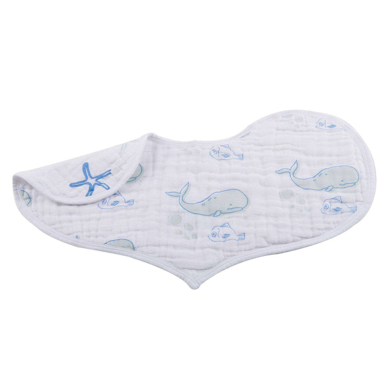 Ocean Cotton Heart Bib 2PK - Everetts Place: Online Boutique - Kids & Babies