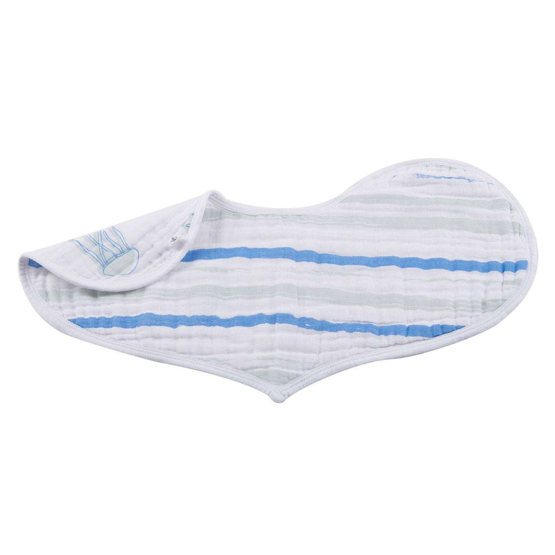 Ocean Cotton Heart Bib 2PK - Everetts Place: Online Boutique - Kids & Babies