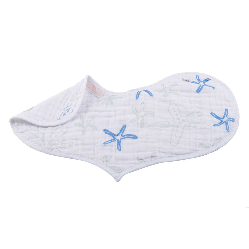 Ocean Cotton Heart Bib 2PK - Everetts Place: Online Boutique - Kids & Babies