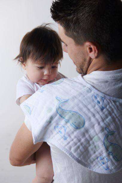 Ocean Cotton Heart Bib 2PK - Everetts Place: Online Boutique - Kids & Babies