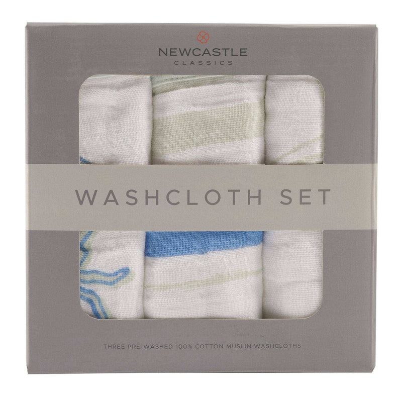 Ocean Cotton MuslinClean and pamper your skin with ease using our Ocean Cotton Muslin Washcloth Set. These generously sized washcloths are made from 100% plush cotton, providing a softEveretts Place: Online Boutique 