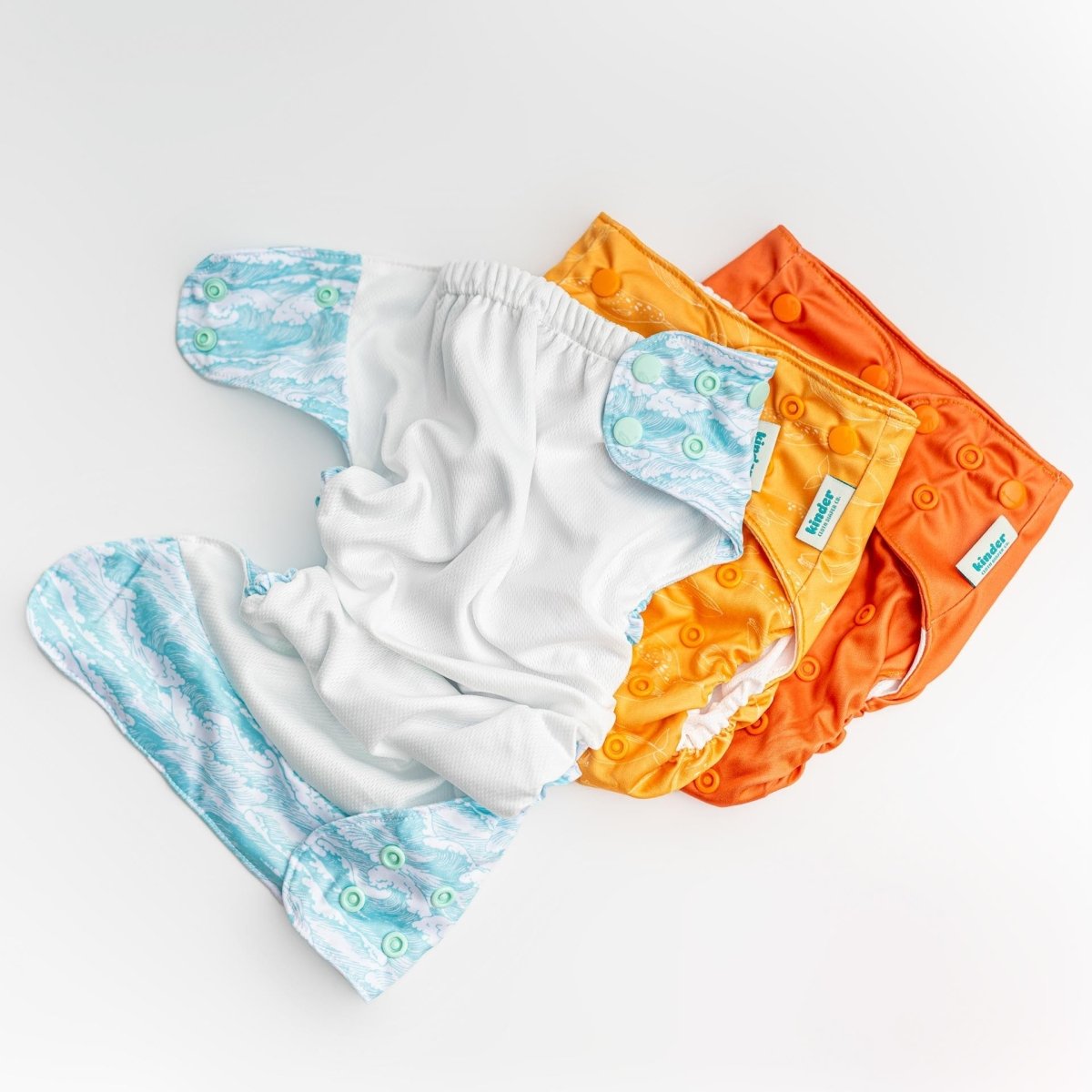 Reusable Swim Diapers with Athletic Wicking Jersey (7 - 60lbs) - Everetts Place Boutique - Swim Diaper