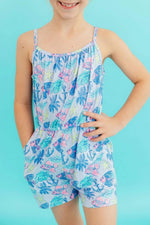 Ocean Harbor Strappy Play Romper - Pink, One-piece garment, Baby & Toddler Clothing, Waist, Child | Everetts Place