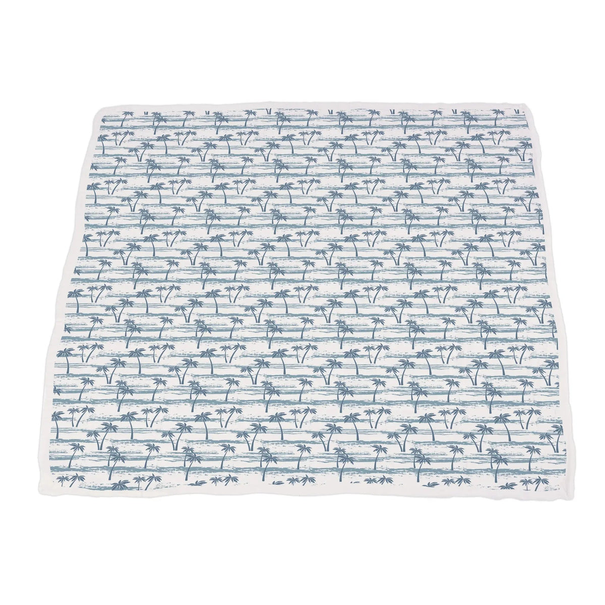 Newcastle Classics Ocean Palm Trees and Marina Sailboats Bamboo Newcastle Blanket - 