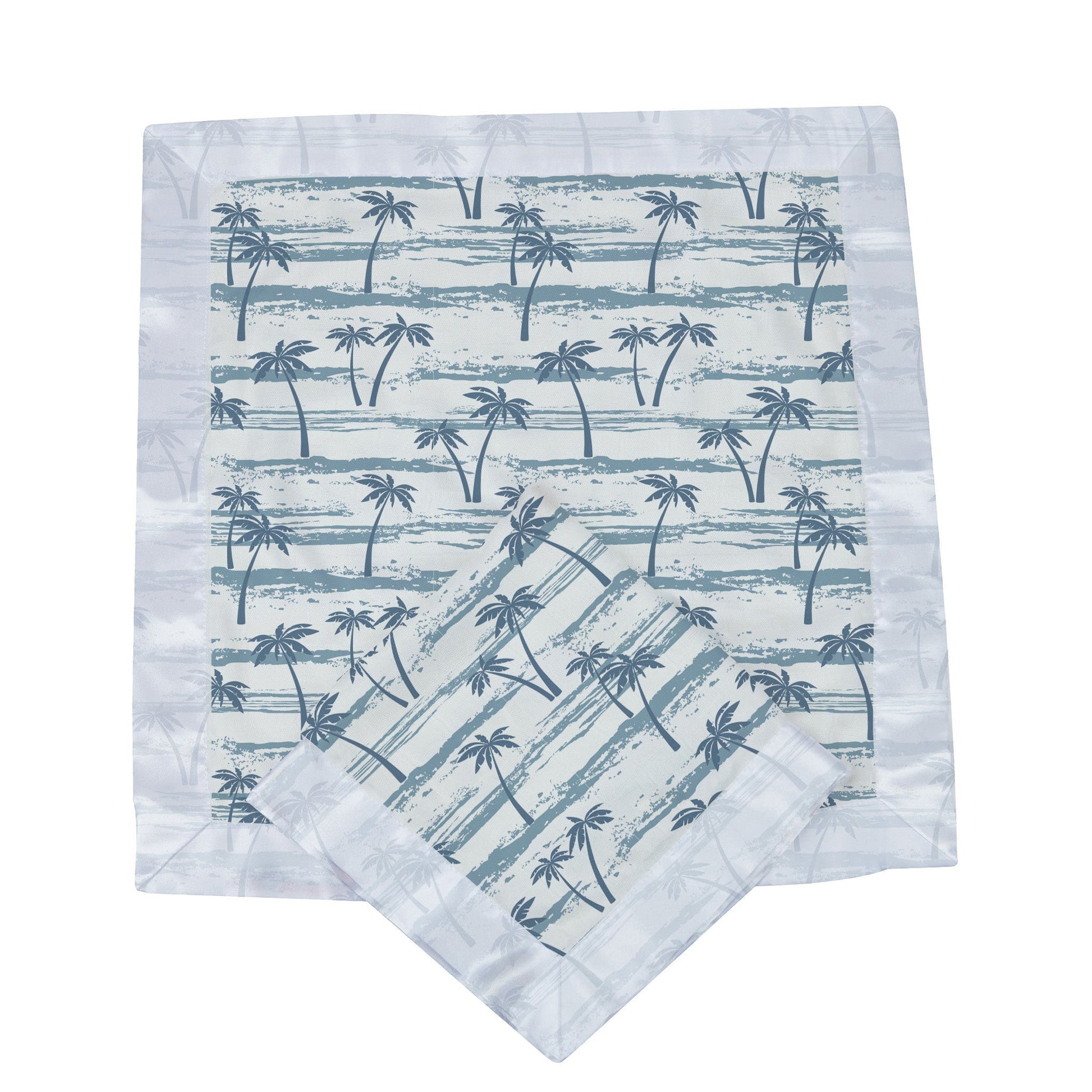Ocean Palm Trees Bamboo Newcastle Blankie Security Blanket Newcastle Classics