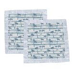Newcastle Classics Ocean Palm Trees Bamboo Blankie Security Blanket for Comforting Kids - Baby & Toddler > Swaddling & Receiving Blankets > Receiving Blankets Bamboo Security Blanket