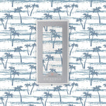 Newcastle Classics Ocean Palm Trees Bamboo Swaddle