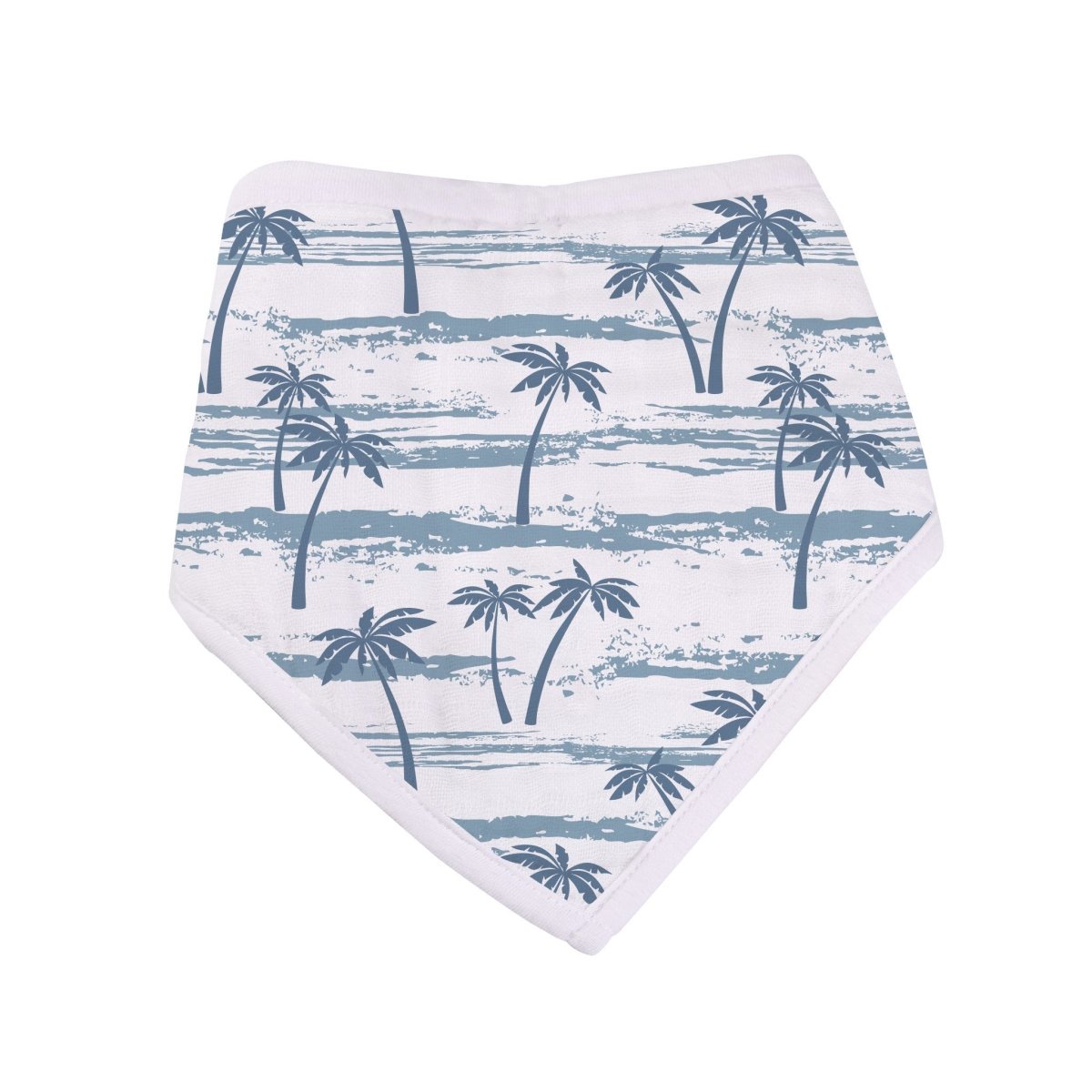 Newcastle Classics Ocean Tides Bamboo Bandana Bibs with Soft Absorbent Material for Babies - 