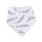 Newcastle Classics Ocean Tides Bamboo Bandana Bibs with Soft Absorbent Material for Babies - 