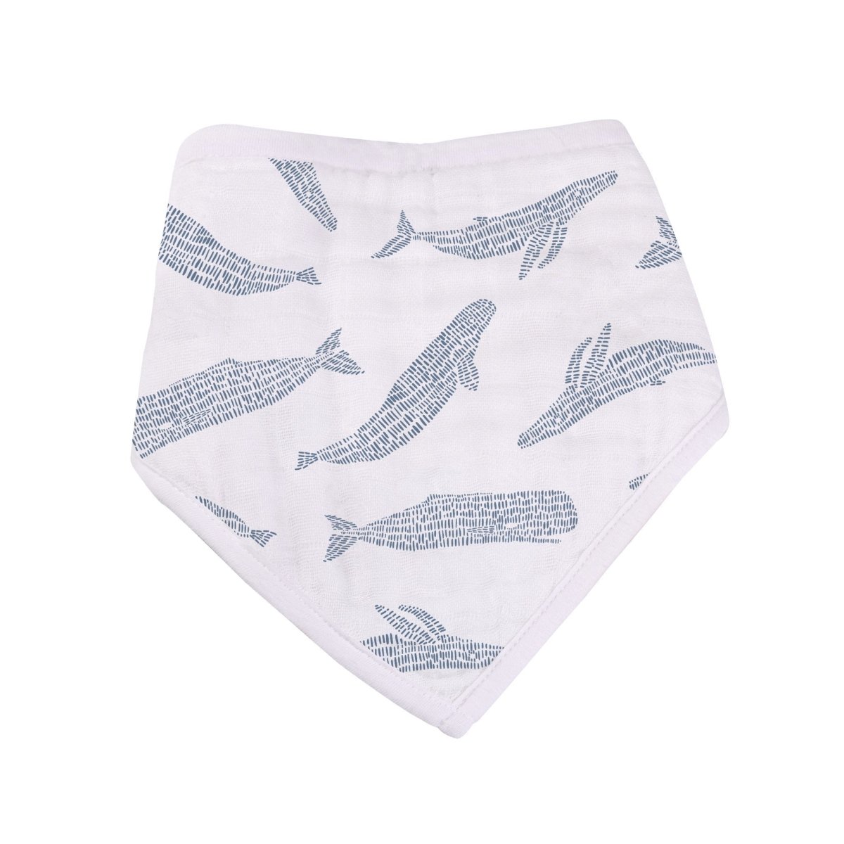 Newcastle Classics Ocean Tides Bamboo Bandana Bibs with Soft Absorbent Material for Babies - 