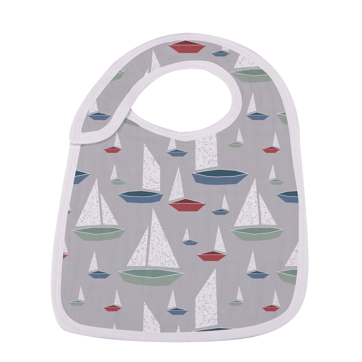 Ocean Tides Bamboo Snap Bibs Soft and Absorbent Natural Bamboo Muslin for Feeding and Teething Newcastle Classics