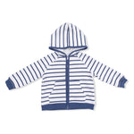 Oceana Stripe - Zip Hoodie - Hood, Child, Outerwear | Everetts Place