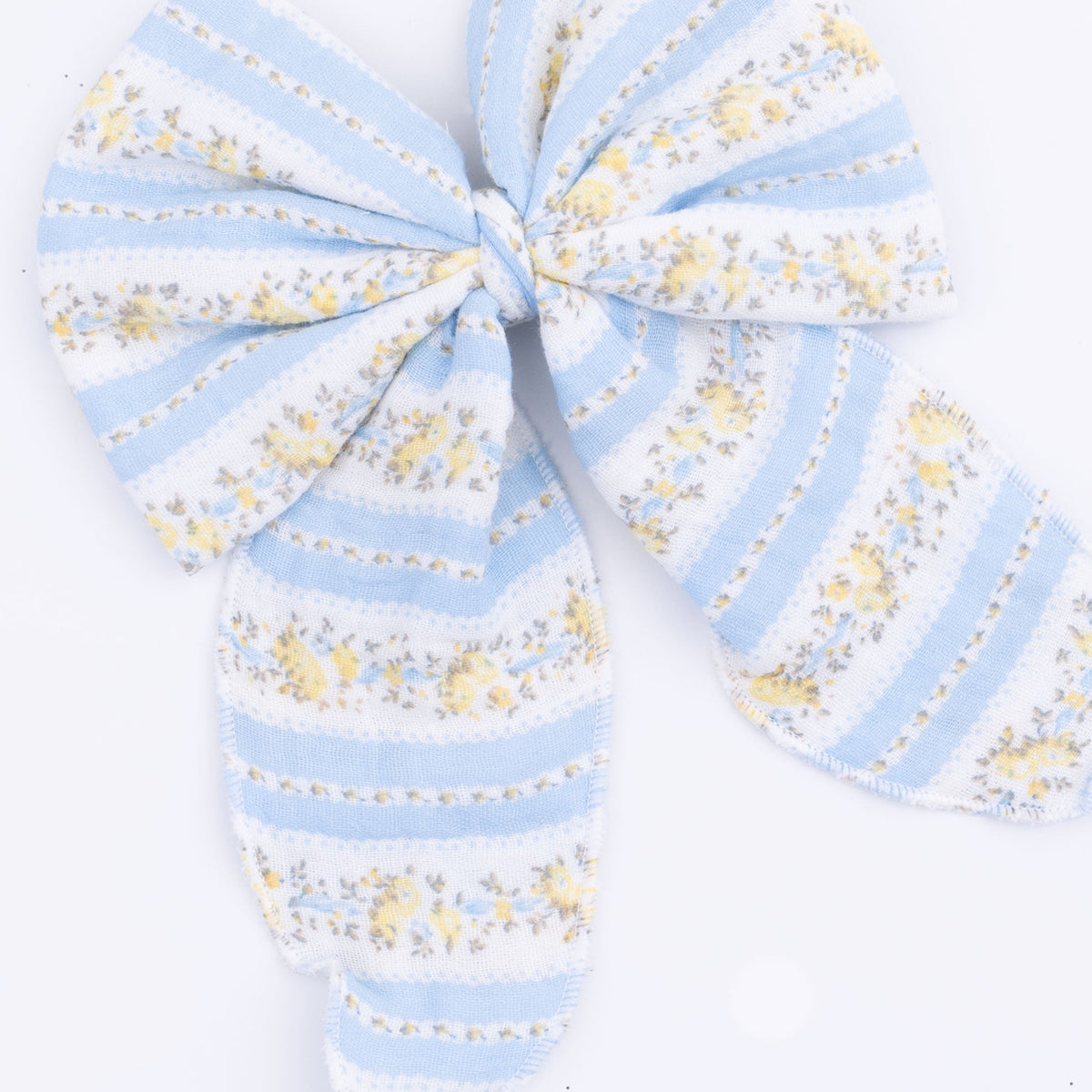 Angel Dear Odalys Floral Stripe - Large BowEveretts Place