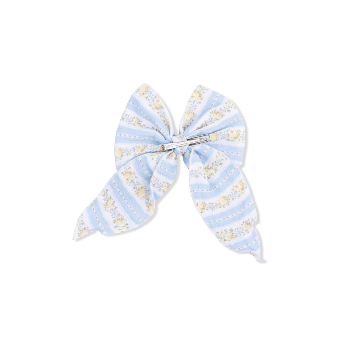 Angel Dear Odalys Floral Stripe - Large Bow - 