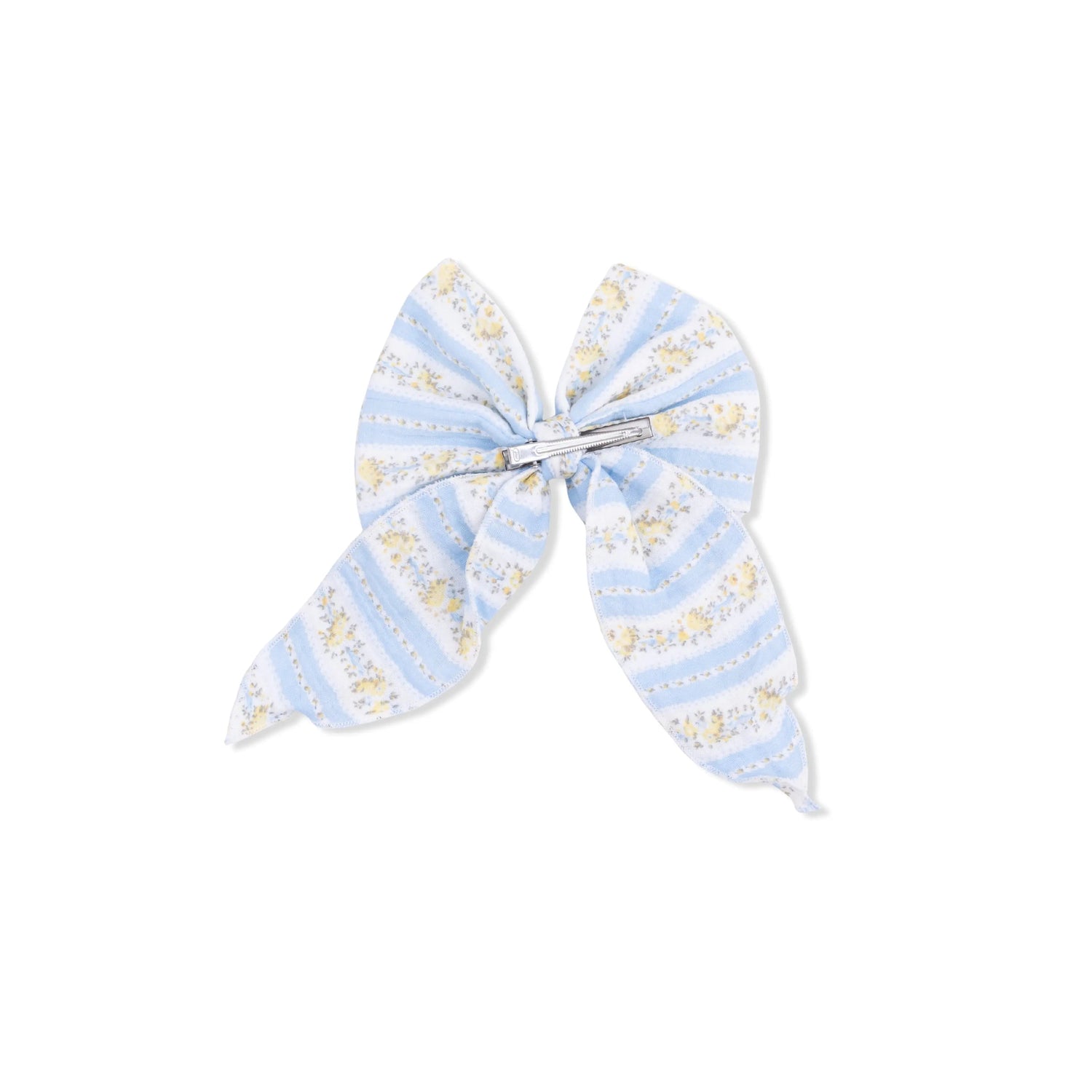 Angel Dear Odalys Floral Stripe - Large Bow - 