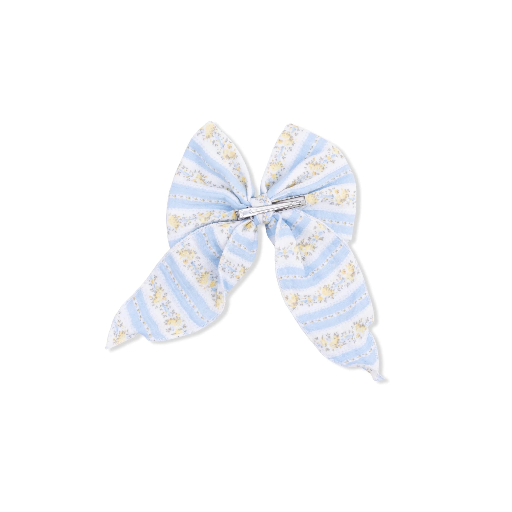 Angel Dear Odalys Floral Stripe - Large Bow - 