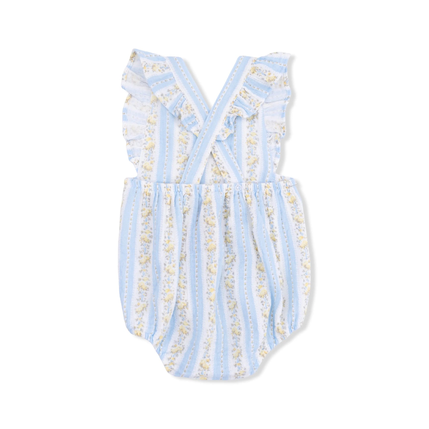 Angel Dear Odalys Floral Stripe - Sunsuit & Headband - 