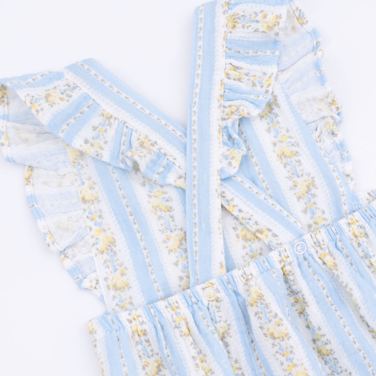 Angel Dear Odalys Floral Stripe - Sunsuit & HeadbandEveretts Place