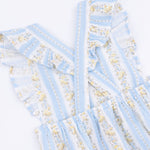 Angel Dear Odalys Floral Stripe - Sunsuit & HeadbandEveretts Place