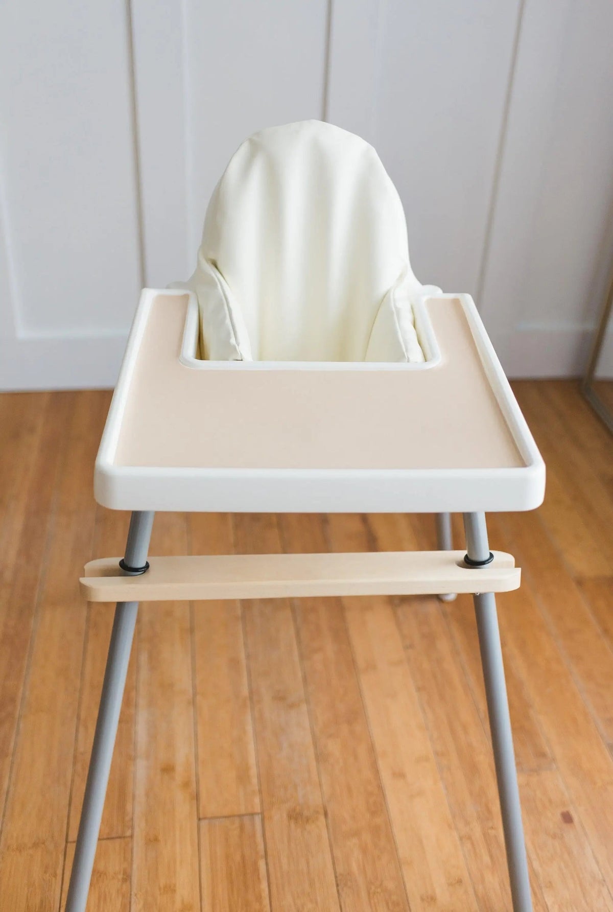 Little Joy Co. Off - White Vegan Leather IKEA Antilop Cushion Cover - 