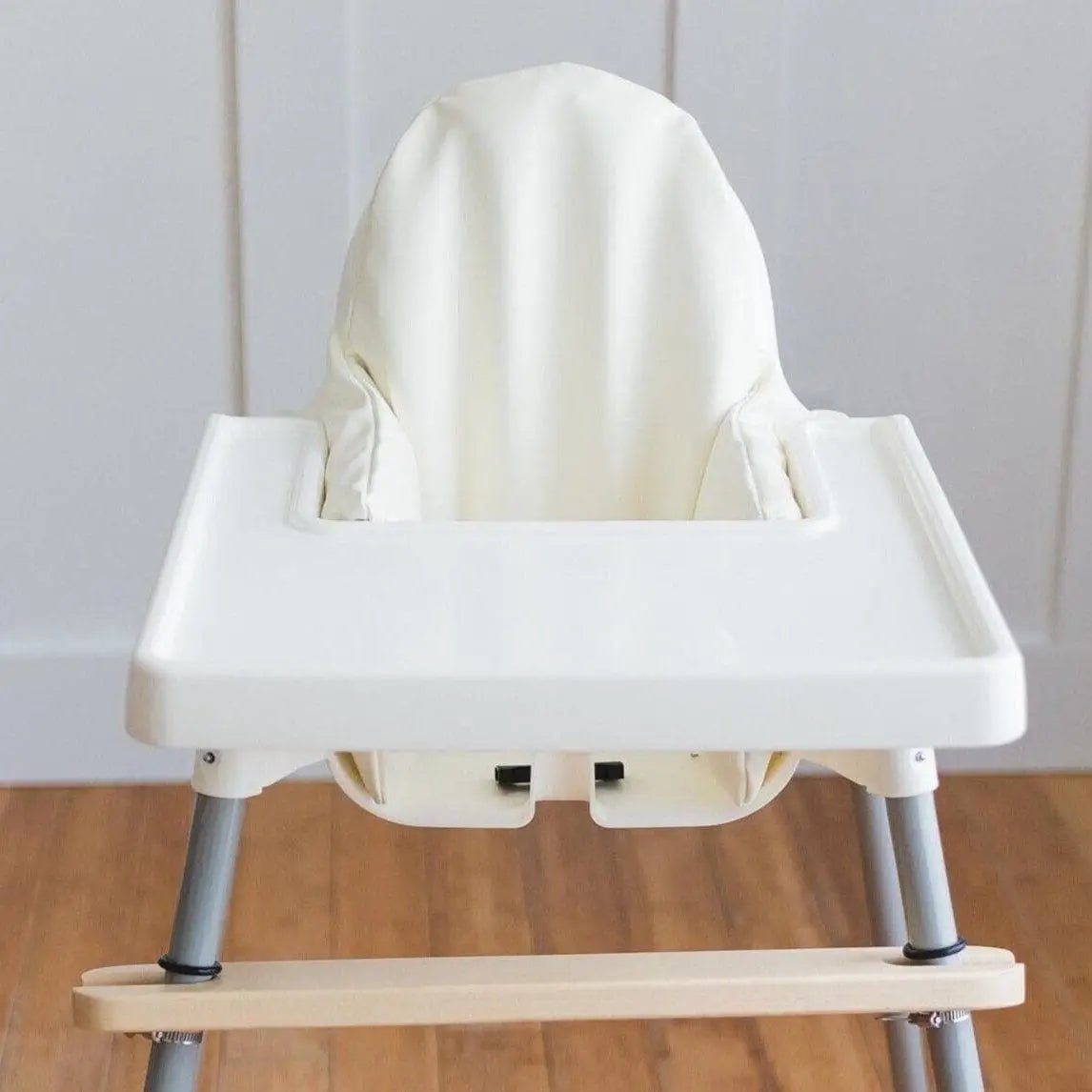 Little Joy Co. Off - White Vegan Leather IKEA Antilop Cushion Cover - 