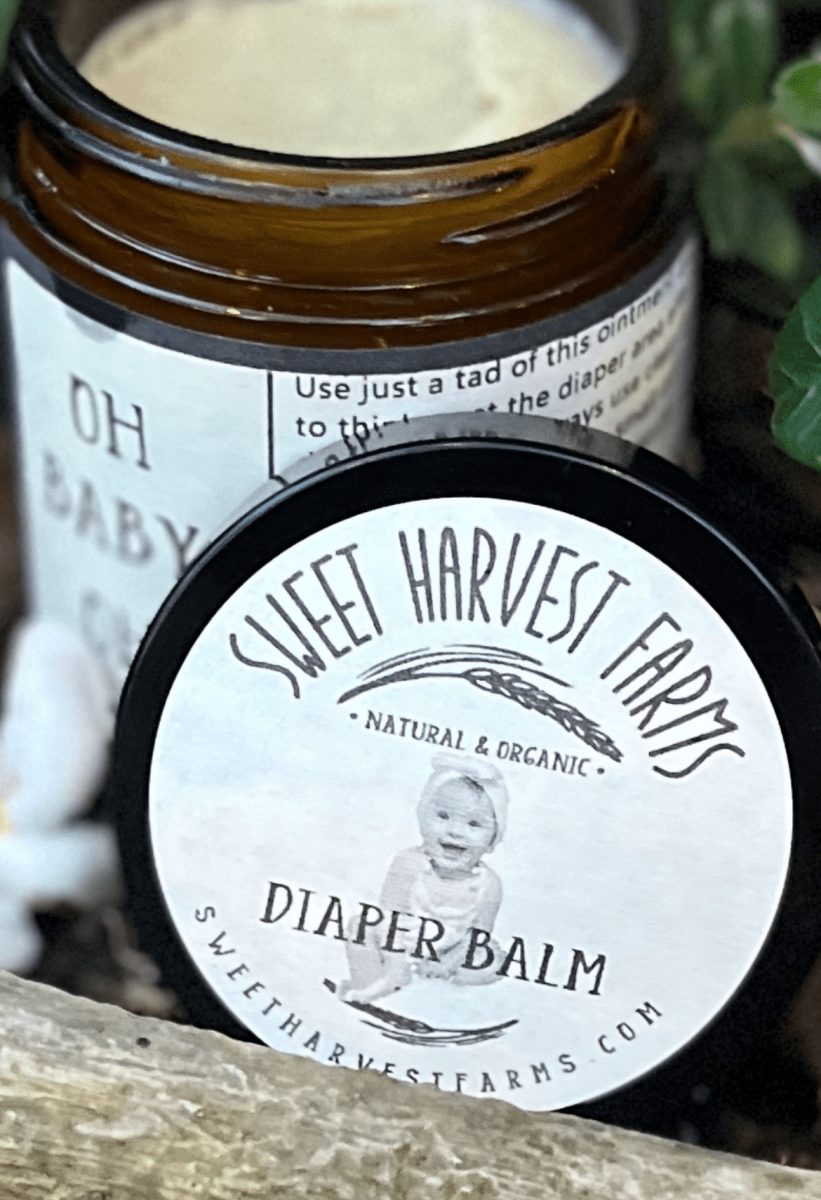 Sweet Harvest Farms Oh Baby Oh Organic Diaper Balm For Diaper Rash And Skin - Everetts Place Boutique - 