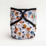 Kinder Cloth Diaper Co. Patterned Wipeable Cloth Diaper Cover, Grows with your Baby - Everetts Place Boutique - 