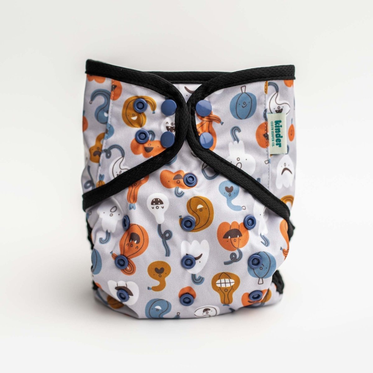 Patterned Wipeable Cloth Diaper Cover, Grows with your Baby - Everetts Place Boutique - Diaper Cover