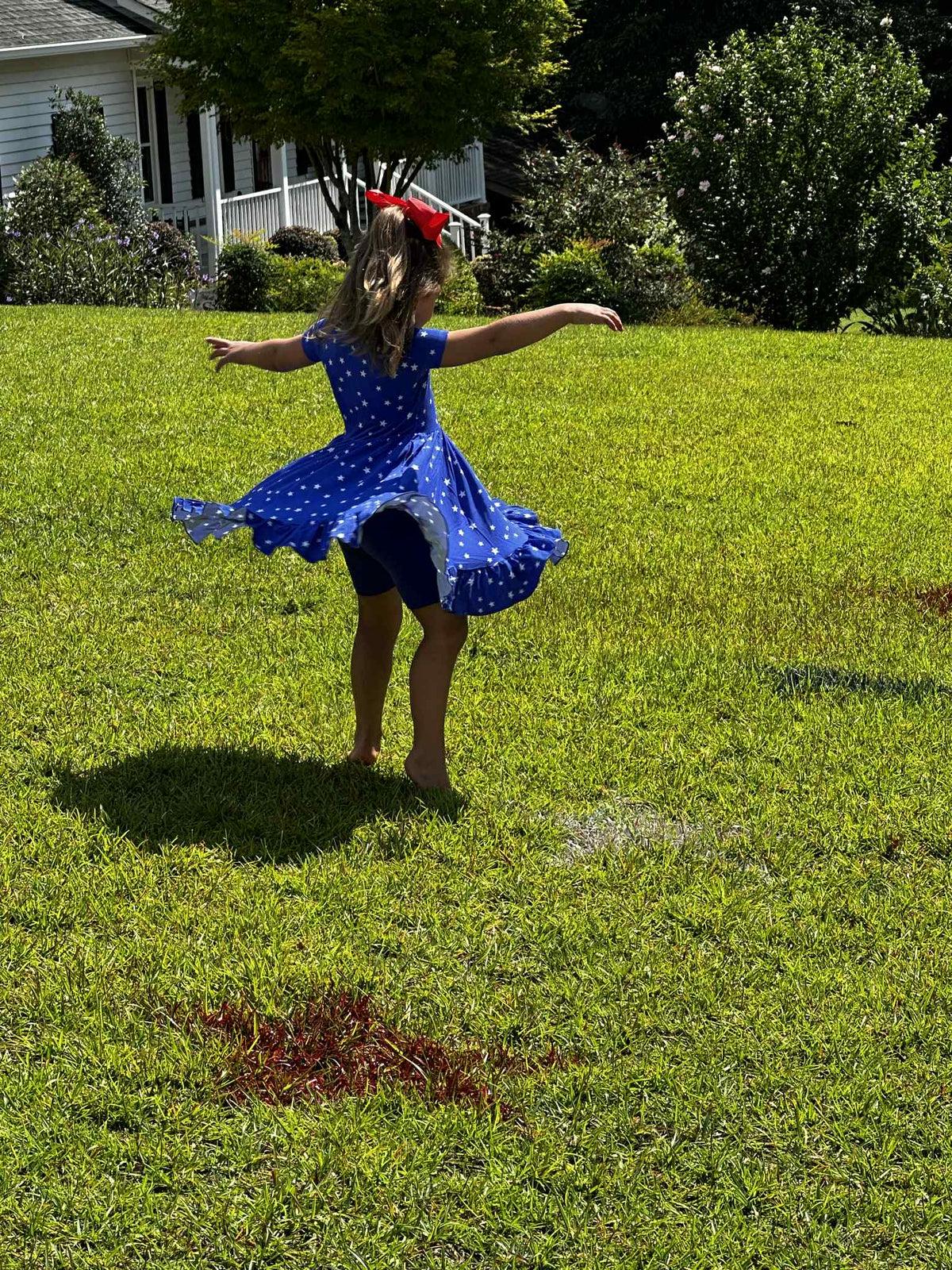 Dragonfly Dreams Bamboo Oh My Stars Twirl Dress with Pockets & Shorts Set