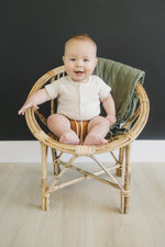 Mebie Baby Olive Bamboo Quilt - 