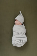 Mebie Baby Olive Bamboo Stretch Crib Sheet - 