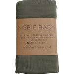 Mebie Baby Olive Bamboo Stretch Swaddle for Baby Soft Lightweight and Comfortable - 