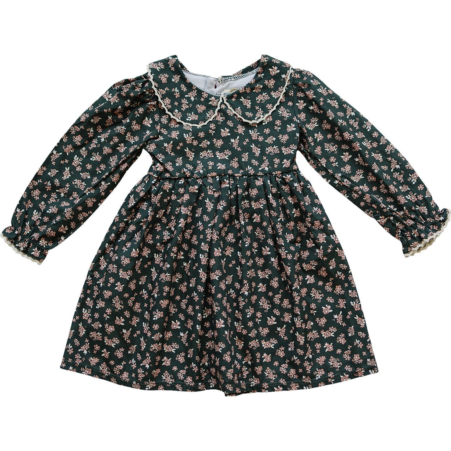 Mebie Baby Olive Bloom Dress - 
