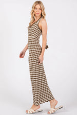 PinkBlush Olive Crochet Knit Ruffle Strap Midi Dress - 
