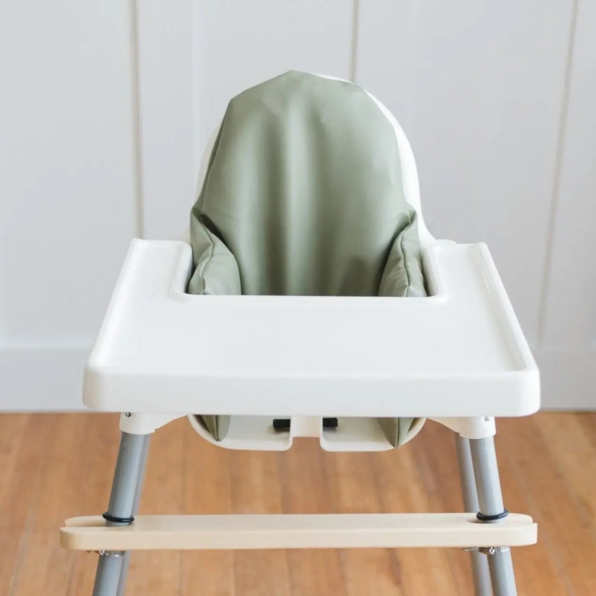 Little Joy Co. Olive Vegan Leather Cushion Cover Wipeable for IKEA Antilop - Everetts Place Boutique - 