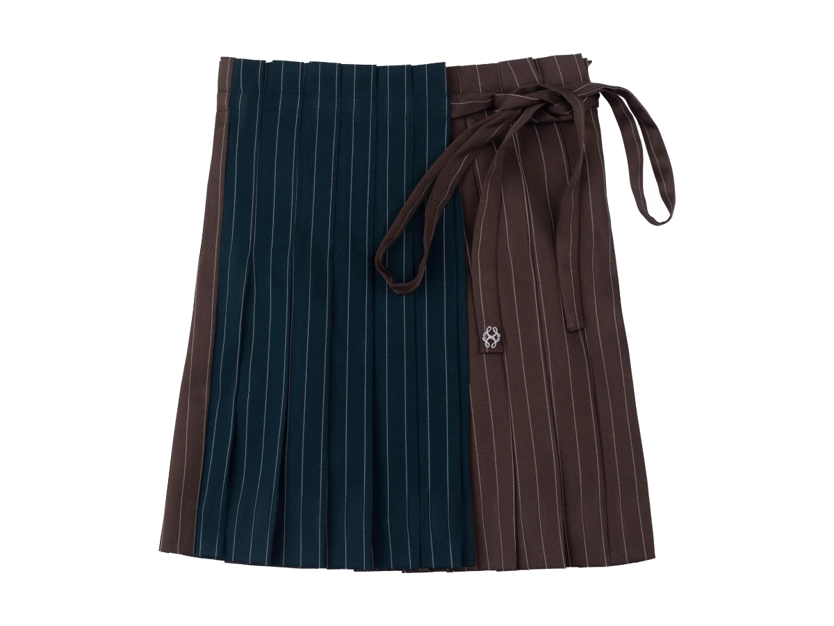 Olivia Wrap Skirt - Emerald by Shop Cottier (view 1 of 4)