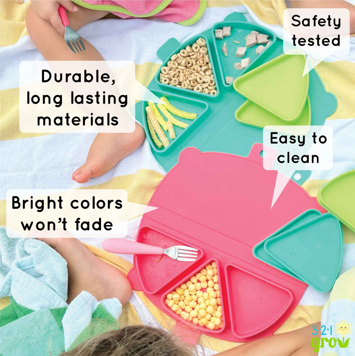 321 Grow On - the - Go Snack Mat - 
