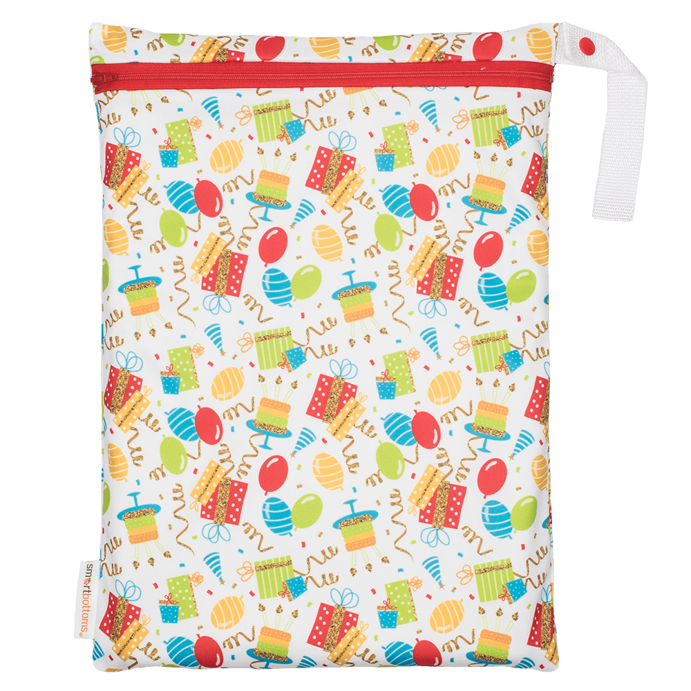 Smart Bottoms On - the - Go Wet Bag - Birthday Party - 