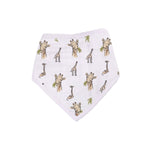 Newcastle Classics On The Savannah Bamboo Bandana Bibs with Absorbent Fabric for Babies - 