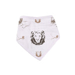 Newcastle Classics On The Savannah Bamboo Bandana Bibs with Absorbent Fabric for Babies - 