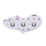 Newcastle Classics On The Savannah Heart Bib 2 Pack Soft Bamboo Muslin for Babies - 