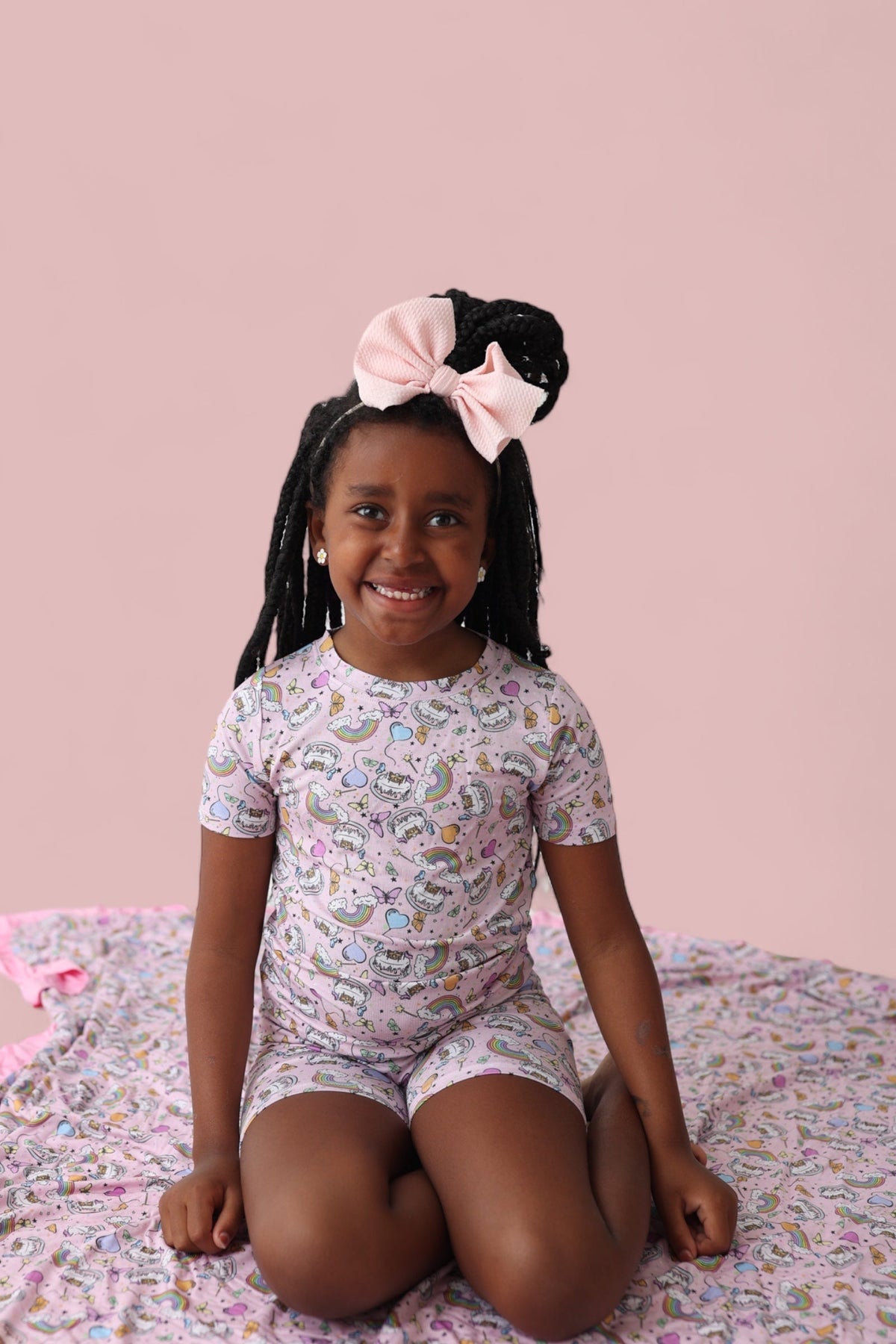 DREAM BIG LITTLE CO ONCE UPON A BIRTHDAY DREAM SHORT SETEveretts Place