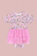 DREAM BIG LITTLE CO ONCE UPON A BIRTHDAY DREAM TUTU BODYSUIT DRESSEveretts Place