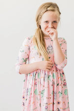 Mila & Rose ® Once Upon a Time 3/4 Sleeve Pocket Twirl Dress - 