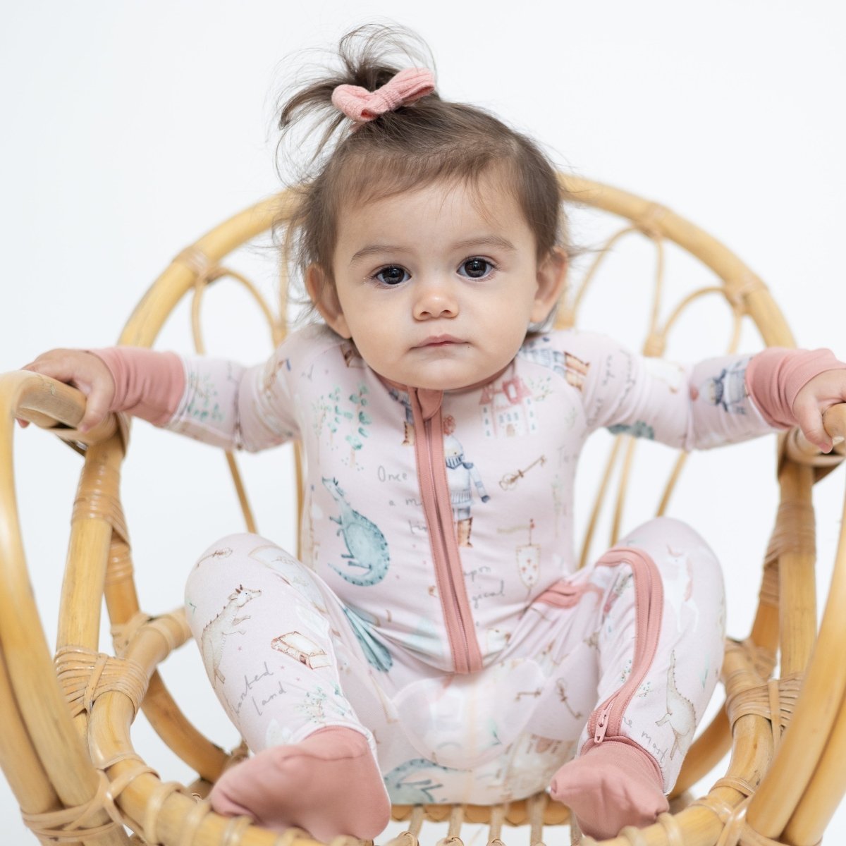 Hugga Babies Once Upon A Time Zipper Lounger - Everetts Place Boutique - 
