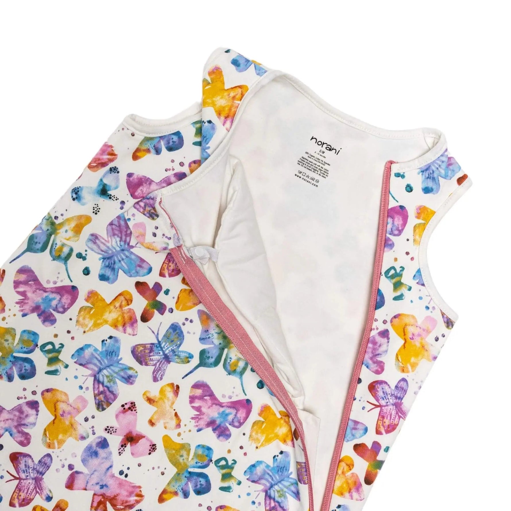 Norani Baby One & Done Sleep Sack - Butterflies - 