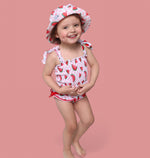 DREAM BIG LITTLE CO ONE IN A MELON DREAM SMOCKED TANKINI TWO PIECE SWIM SUITEveretts Place