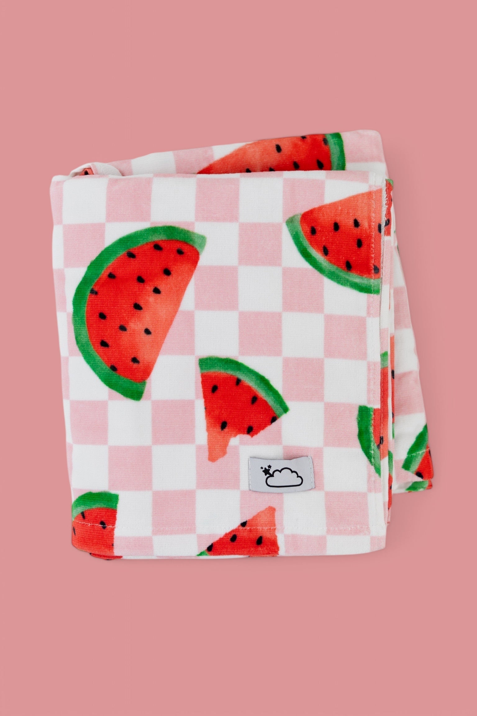 DREAM BIG LITTLE CO One in a Melon Dream Towel Cotton Beach Towel 31 by 63 InchesEveretts Place